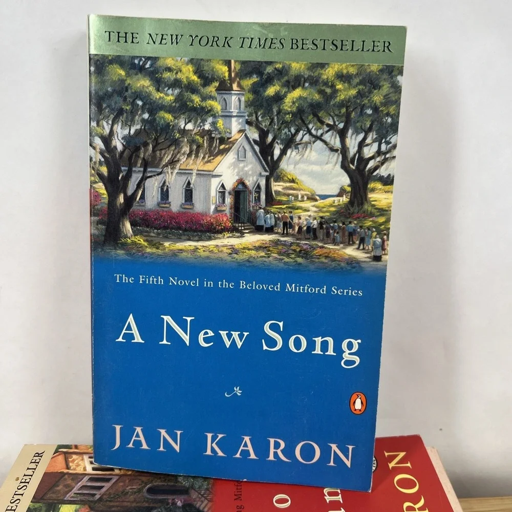 Jan Karon Mitford Series 7 Book Lot At Home Light Window Canaan Common Life